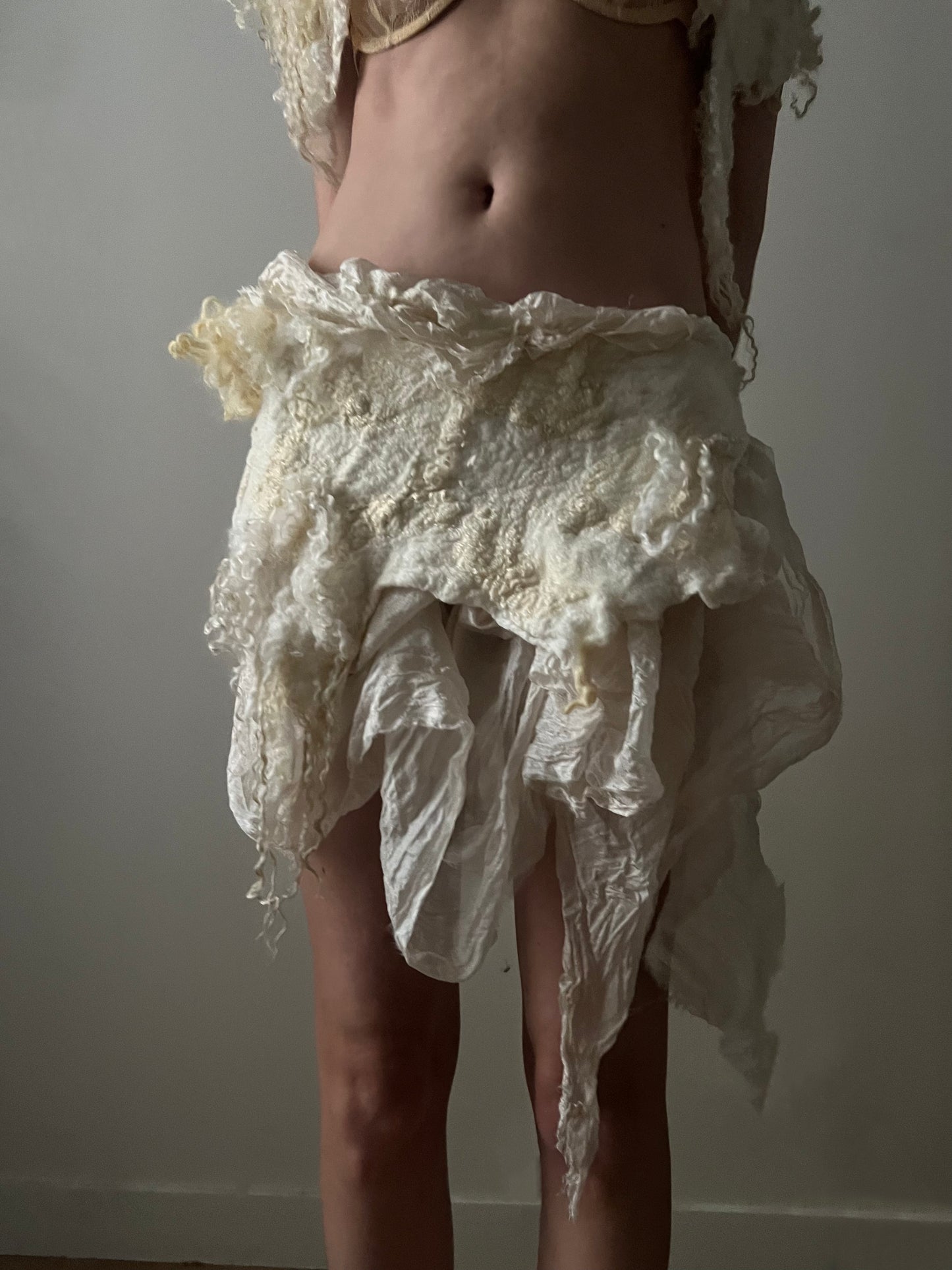 Wool Wrap Skirt/Belt