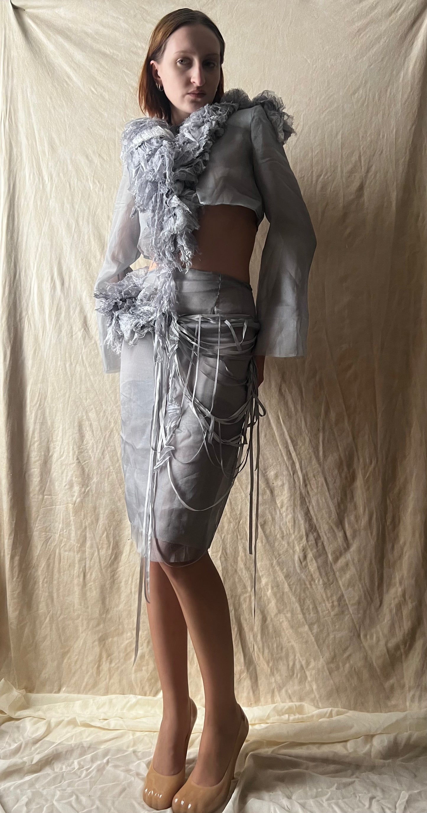 Silk "Fur"  Collar